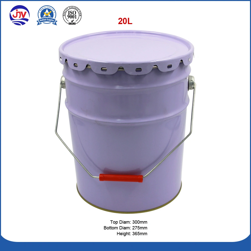 Customized Drums Empty Tin 20L Metal Paint Pail Container